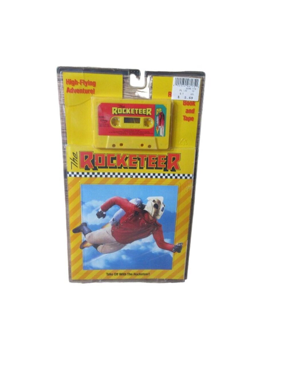 The Rocketeer 24 Page Read Along Book And Cassette tape